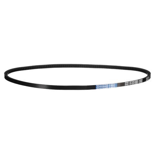 Image of AX43 Belt, Raw Edge Cogged Industrial Rubber EPDM V-Belt, Pack of 1 | 1 /2 inch(13mm) Width x 43 inch(1092mm) Inside Circumference x 5 /16 inch(8mm) Height