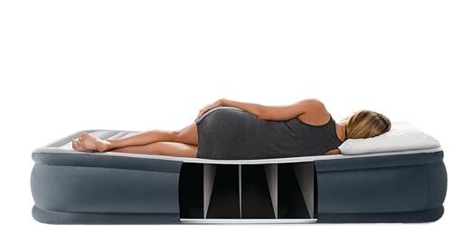 Intex Twin Comfort-Plush Luftbett mit Fiber-Tech RP, aufgeblasene Größe: 99 cm x 191 cm x 46 cm (64412ND)