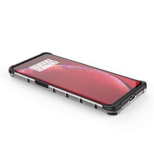 Image of Glasgow | for OnePlus 9 Pro Honeycomb Pattern Back Case Cover for OnePlus 9 Pro - Black
