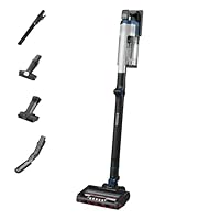 Shark Stratos Cordless Pet Pro Stick Vacuum Cleaner with Anti Hair Wrap Plus, Clean Sense IQ, DuoClean, 60min Run-Time, Removable Battery, Anti-Allergen, White and Navy IZ402UKTSB