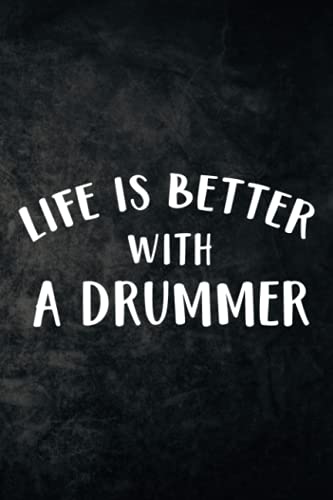 Cocktail Recipe Book - Womens Life is better with Cardio drumming Art for a drummer: Blank Minimalist Cocktail and Mixed Drink Recipe Book & ... for 100+ Alcoholic Beverages,High Perfor