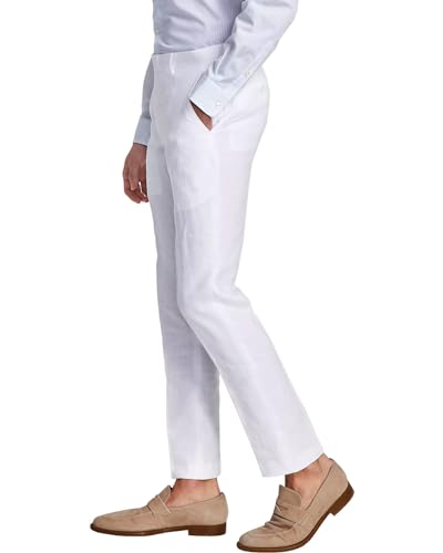 Bar III Men's Slim-Fit Textured Linen Suit Separate Pant