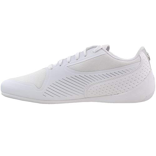 PUMA Puma Men's BMW M Motorsport Drift Cat 7 Ultra Sneaker, White Silver, 11.5 M US