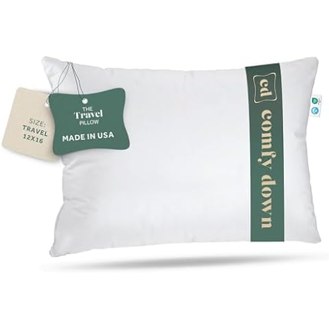 ComfyDown Goose Down Travel Pillow Cover
