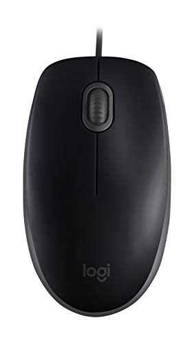 Logitech B110 Ratón con Cable Silencioso