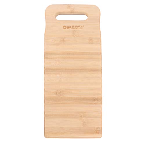 DOITOOL Hand Wash Boards Home Washboard Non-Slip Bamboo Wood Laundry Board Laundry Accessories Random Style