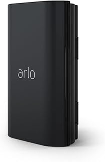 Arlo Rechargeable Video Doorbell Battery - Arlo Certified Accessory - Works with Arlo Essential Wire-Free Video Doorbell, Back-Up Battery, Easy Installation, Black - VMA2400