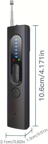 Image of Hidden Camera Detectors,Bug Detector Anti Spy Camera Finder,GPS Tracker Detector Hidden Device Detector,Signal Scanner for Hotels Car Home Travel,6 Levels Sensitivity 5 Modes
