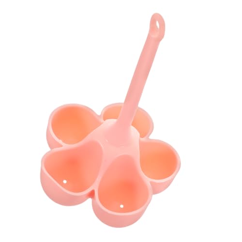 SOESFOUFU Mini Egg Maker Microwave Egg 5 Hole Design Nonstick Reusable Heatproof