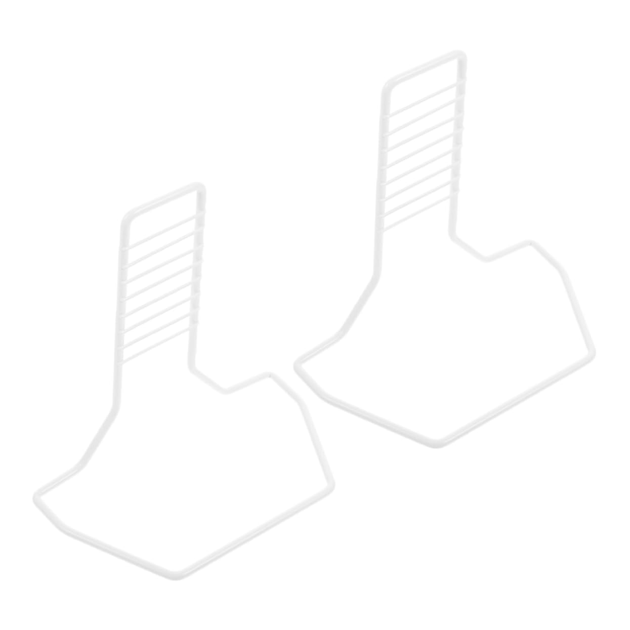 BESPORTBLE 8piezas Soporte De Rueda para Hámster De Hierro Rack Estable para Ejercicio De Mascotas Fácil Instalación y Diversión Aumentada