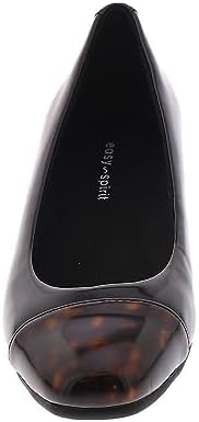 Easy Spirit Gracey Womens Pump 5 BM US BlackTortoisePatent | Image 3
