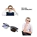 12 Pack Translucent Eye Patch for Glasses Vision Patching for Lazy Eye Amblyopia Strabismus After Eye Surgery Tea Color