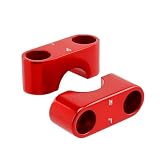 Entretoises Rehausseurs Guidon Pince de rehaussement Guidon Moto pour XR650 600 400 250 23...