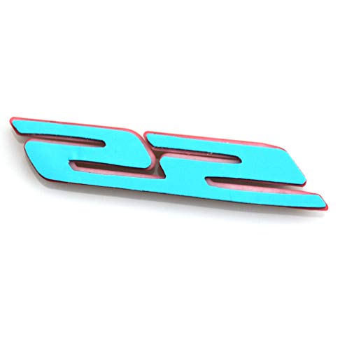 Image of Aimoll 2pcs SS Emblems ABS Sticker 3D Logo Replacement for Impala Cobalt Camaro 2010 2011 2012 2013 2014 2015 2016 2017. (Red /Black)