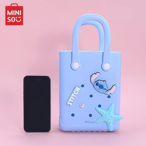 Bolsa Tote Azul Disney Lilo & Stitch MINISO miniatura 3