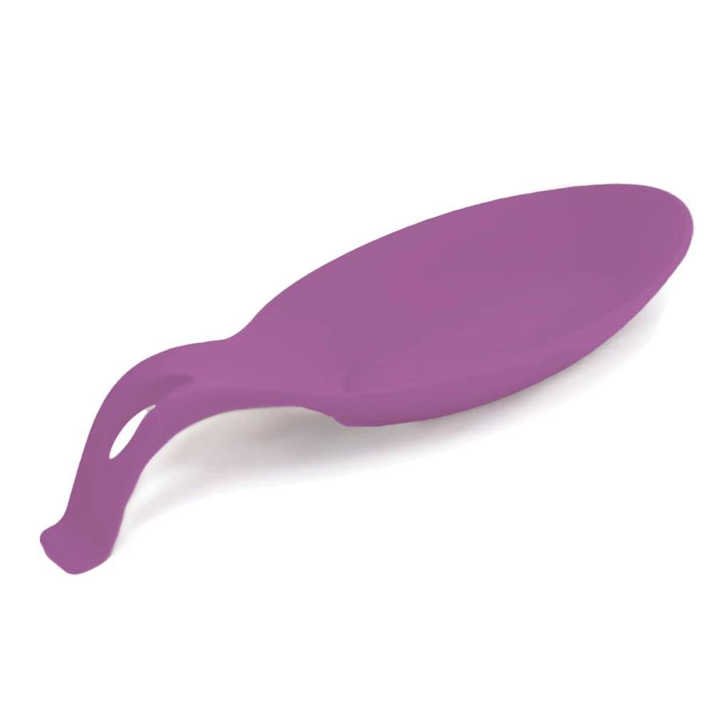 LmyzcbzlSpoon Rest, Silicone Spoon Rest, Kitchen Silicone Spoon Rest, Kitchen Silicone Spoon Holder, Cooking Spoon Res, Cooking Utensil Rest, for Spatulas, Spoons, Cookware