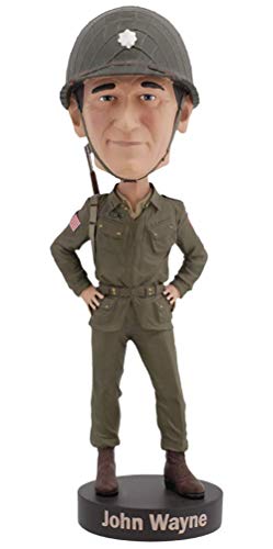 Royal Bobbles John Wayne Military WWII Bobblehead