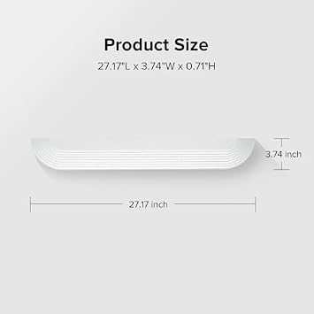 roborock Q10 S5+ Robot Vacuum and Mop White Threshold Strip for All Series Robot Vacuums