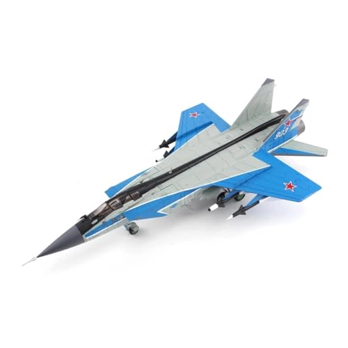 Avión MiG 31 Decorativo de Metal 1/72 para Despachos y Vitrinas