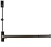 Copper Creek V9560F-LBR-DB-48 Fire Rated Grade 1 Vertical Rod Exit 48-Inch Less Bottom Rod Dura, Bronze