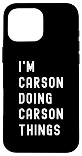  CarsonłBCarson sƂsB X}zP[X iPhone 16 Pro Max p