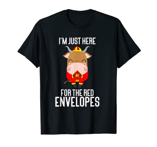 T-shirt humoristique pour le Nouvel An chinois 2021 Année du bœuf T-Shirt