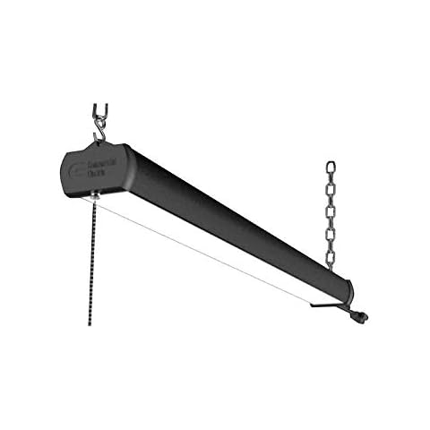 Commercial Electric 3 ft. LED Black Shop Light Cover