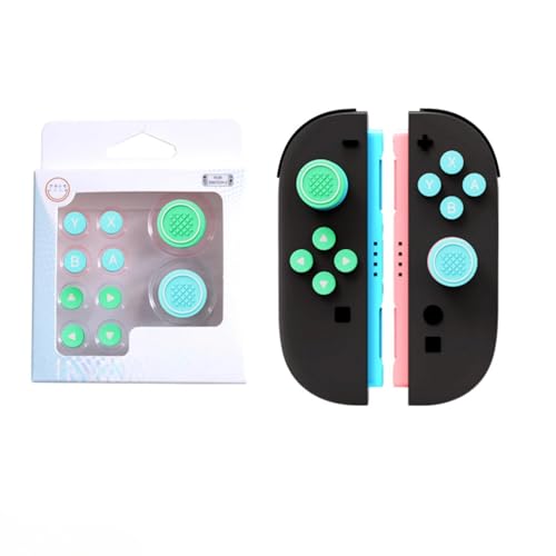 Joystick Caps for Switch2 Silicone Button Caps Silicone Colored Button Stickers