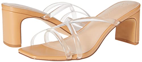 Image of The Drop Women's Amelie Strappy Square Toe Heeled Sandal