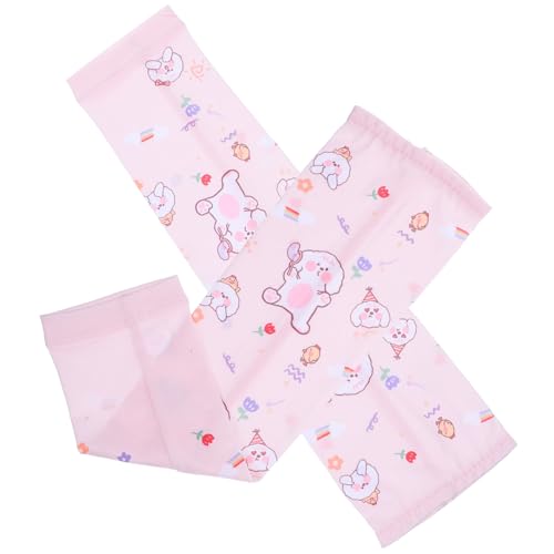 LIGHTAOTAO Mangas Protectoras Solares Diseño de Dibujos Animados Cubrebrazos Refrescantes y Transpirables para Verano 1 Par Protección UV para Actividades al Aire Libre