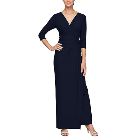 Alex Evenings Women's Slimming Side-Ruched Dress Cover