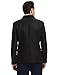 Pishon Men's Blazer Jacket Lightweight Casual Slim Fit One Button Sport Jackets, Black, Tag Size XXL=US Size M