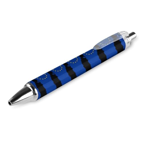 Stylos à bille rétractables lot de 4 stylos encre noire pointe fine 0,5 mm