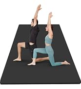 Amazon | YUREN トレーニングマット 大きい 幅広 200CM X130CM 厚め