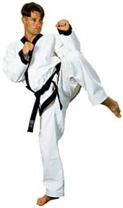 Proforce 14oz Heavy Weight Tang Soo Do Uniform - Blue - Size 3.5