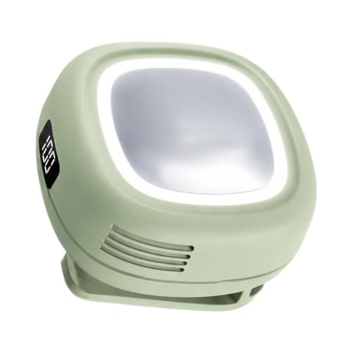 Ventilador de cintura con clip portátil para camping y desplazamientos diarios en verano