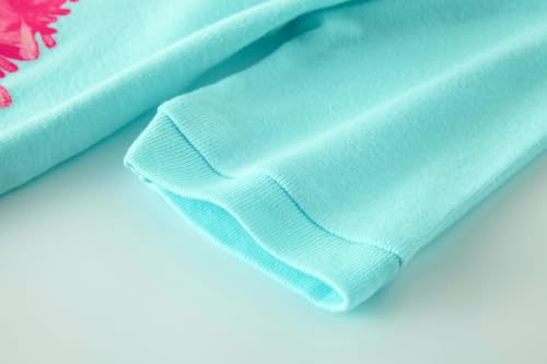 Girls Summer Pajamas Cotton Shorts Sleeve Pajamas For Girls4