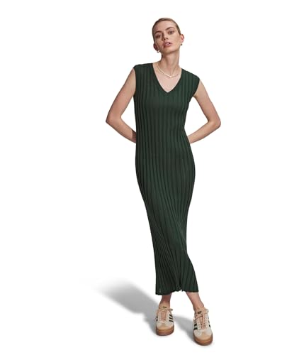 Varley Christine Knit Maxi Dress Forest Glade LG at Amazon Women's Clothing  store