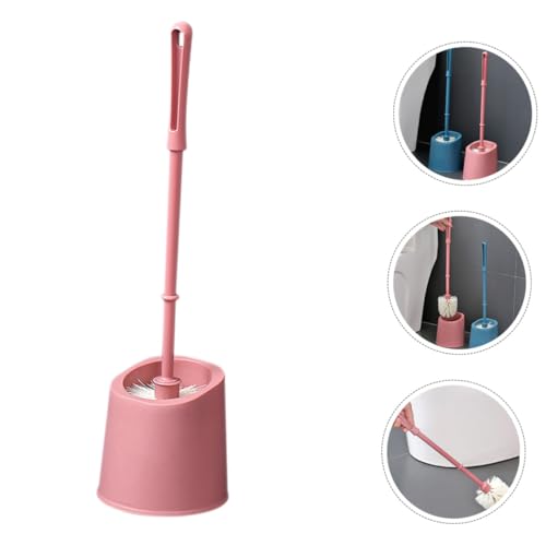 CTIRCHIU トイレブラシ ホルダー付き スリム自立型 ロングハンドル ブラシ 便器奥まで届く 隅々洗浄用 衛生的収納デザイン