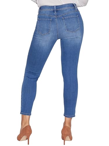 Royalty For Me Womens Women's Petite Tummy Control Classic Skinny Jean3
