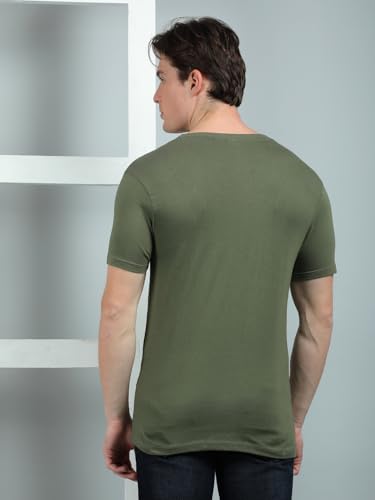 Image of Dollar Pack of 1 Cotton Printed Men Tshirt