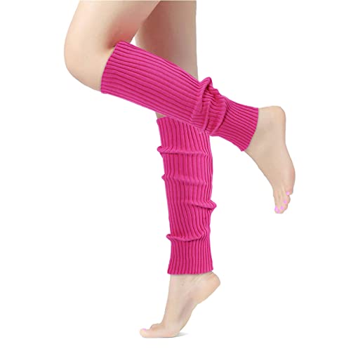 Image of ONUPGO Leg Warmers for Women 80s Sport Headband Wristbands Neon Leg Warmers Set - 80s Workout Clothes 90s Outfit for Women