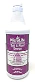 MicroLife Soil & Plant Energy Liquid Organic Concentrate Humic/Fulvic Acid & Molasses Foliar Spray or Root Stimulator, 1 QT