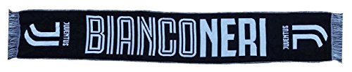 Juventus Bufanda Juve oficial de Jackard blanconeri blanco JJ05