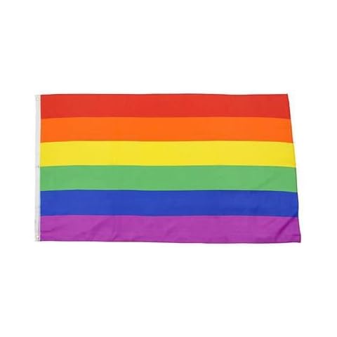 Rainbow - Gay & Lesbian LGBT Equality Pride - 3x5 ft Flag - Play Kreative TM (RAINBOW) Cover