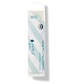 100% PURE Organic Mint Lip Balm, Moisturizing, Soothing for Dry, Chapped Lips, Made w/Coconut Oil, Vitamin E, Peppermint Oil, Natural Lip Balm - 0.4 oz