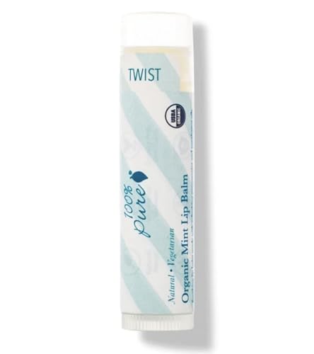 100% PURE Organic Mint Lip Balm
