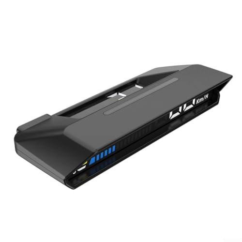 Compact Car Head Up Display HUD for OBD2 Vehicles, Featuring Speed and Temperature Monitoring
