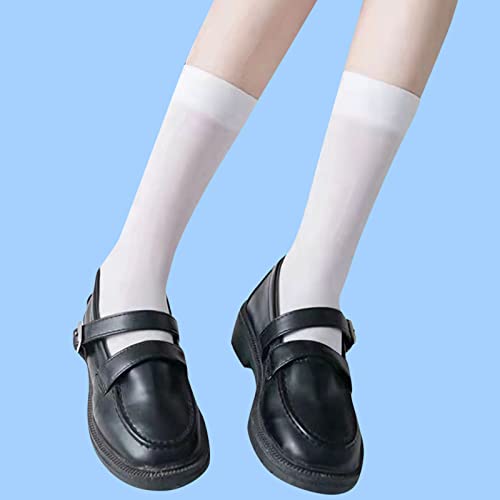 Kids Girls Fall Solid Stockings Summer Thin Over The Knee Socks Calf Socks Girls Kids Socks Girls Warm Socks3
