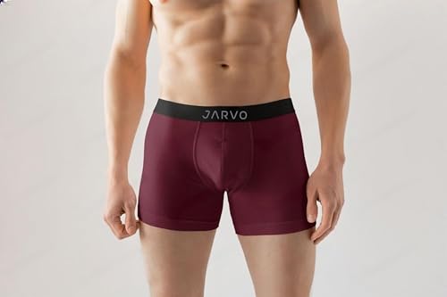 Image of JARVO Men's Nylon Fabric Printed Underwear - Comfortable, Breathable, and Stylish Printed Briefs-Pack Of-3-JI-0789